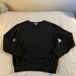 Basic black sweatshirt from H&M